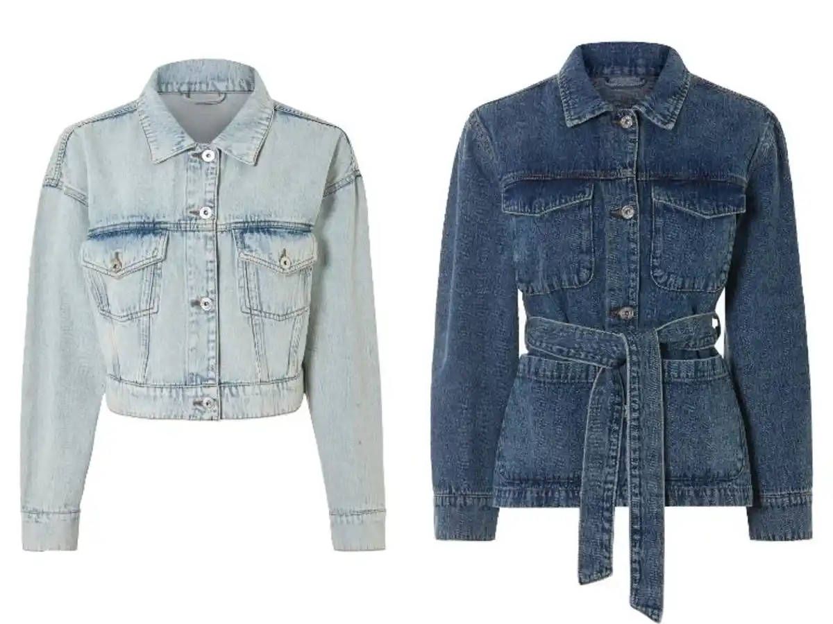 Bild 1 von esmara® Damen Jeansjacke, mit modisch überschnittenen Schultern