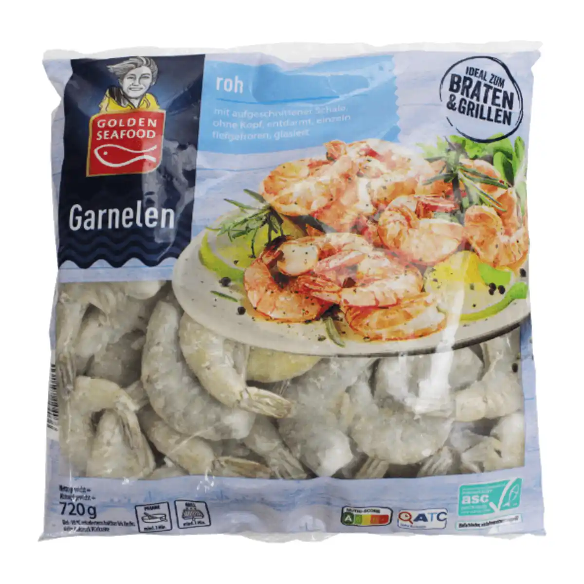 Bild 1 von GOLDEN SEAFOOD Garnelen 720g