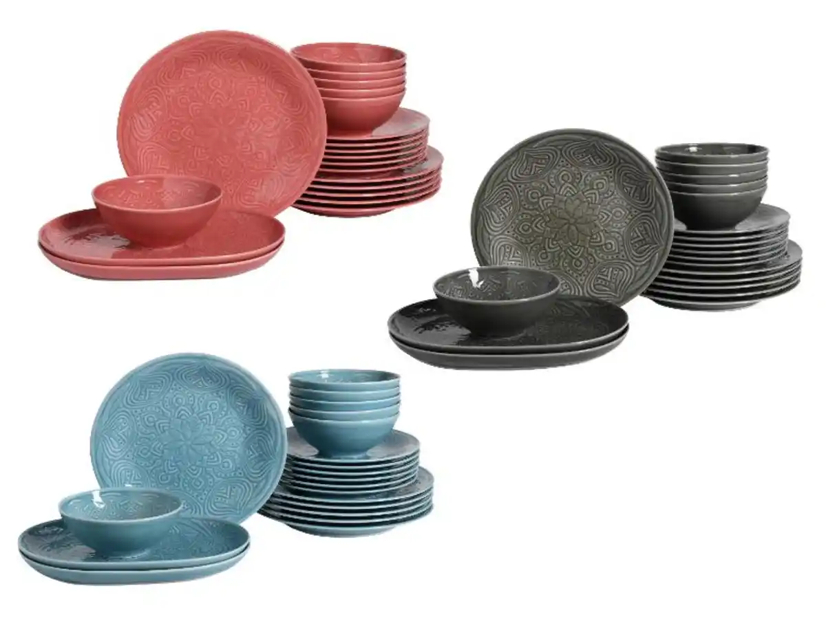 Bild 1 von Creatable Tellerset Orient Mandala, 20-tlg.