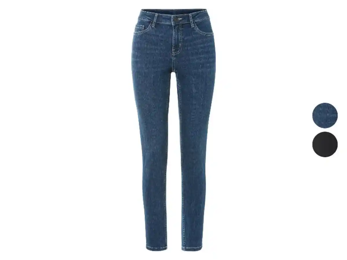 Bild 1 von esmara® Damen Push-up-Jeans, Super Skinny Fit, mit normaler Leibhöhe
