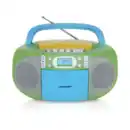 Bild 1 von CD Boombox mit Kassette, multicolor bunt