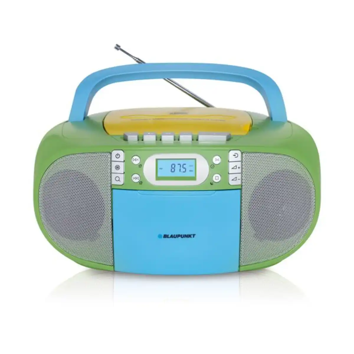 Bild 1 von CD Boombox mit Kassette, multicolor bunt