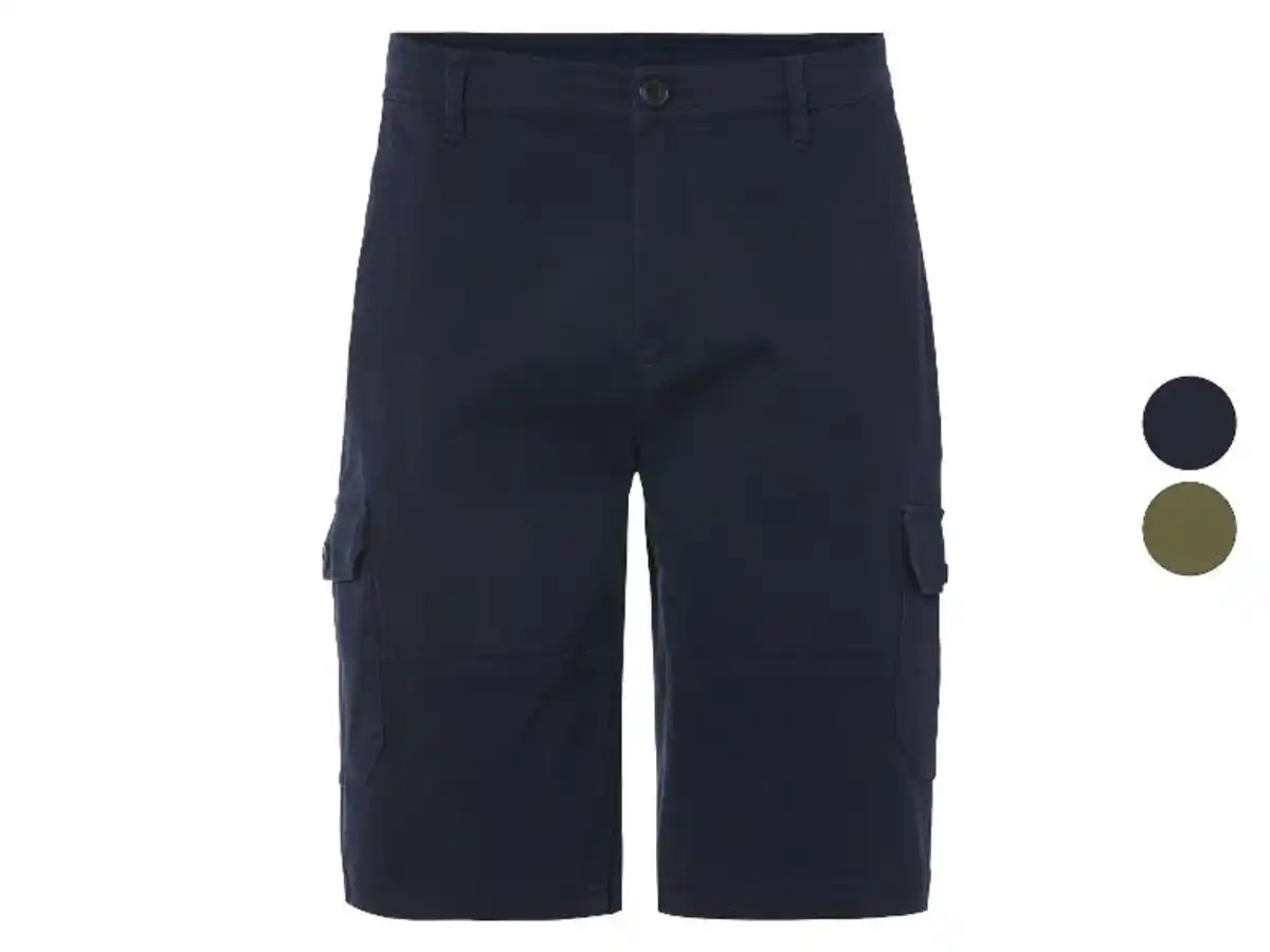 Bild 1 von LIVERGY® Herren Cargo-Bermudas, mit seitlichen Eingrifftaschen