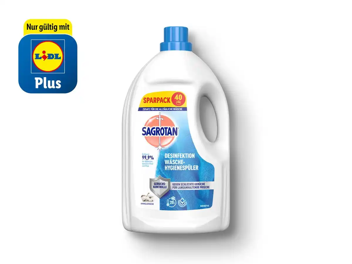 Bild 1 von Sagrotan Desinfektion Wäsche-Hygienespüler,  3 l