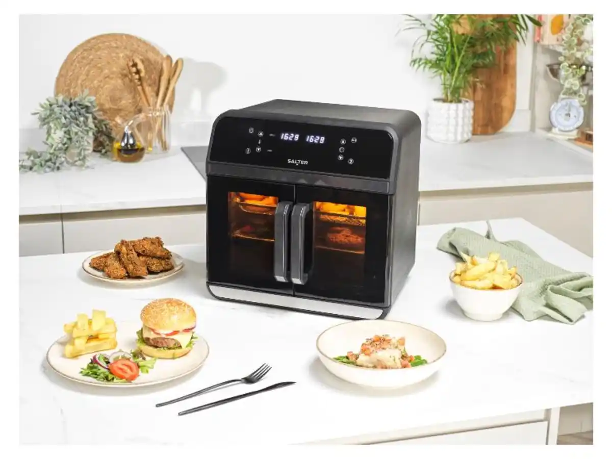 Bild 2 von Salter EK6231 XL Ofen & Heißluftfritteuse mit Rotationsfunktion, 15 L, 2.300 Watt