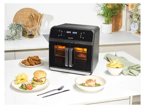 Bild 2 von Salter EK6231 XL Ofen & Heißluftfritteuse mit Rotationsfunktion, 15 L, 2.300 Watt