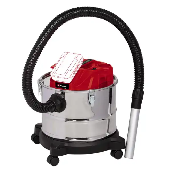 Bild 1 von Einhell Akku-Aschesauger 'TE-AV 18/15 Li C-Solo' 15 l
