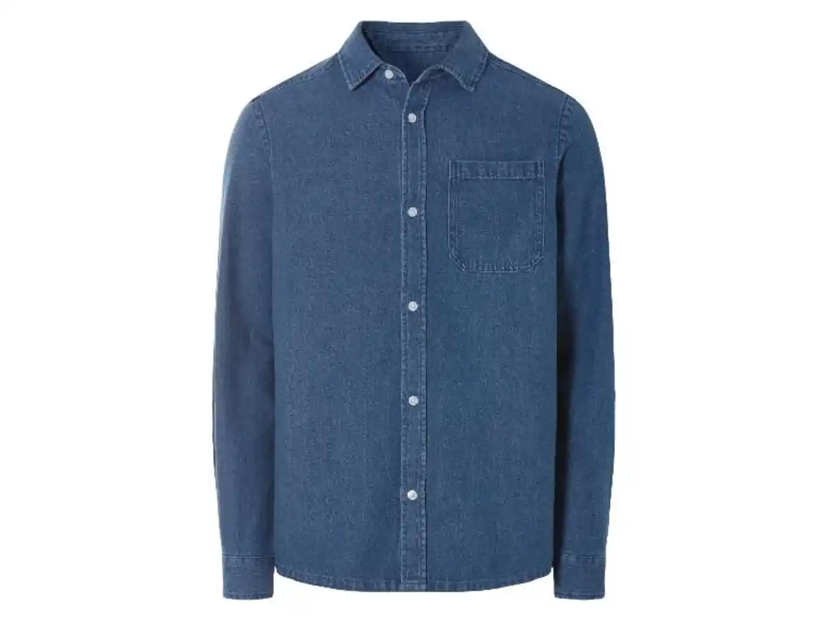 Bild 2 von LIVERGY® Herren Jeanshemd mit Bio-Baumwolle