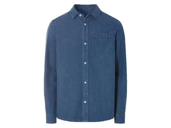 Bild 2 von LIVERGY® Herren Jeanshemd mit Bio-Baumwolle