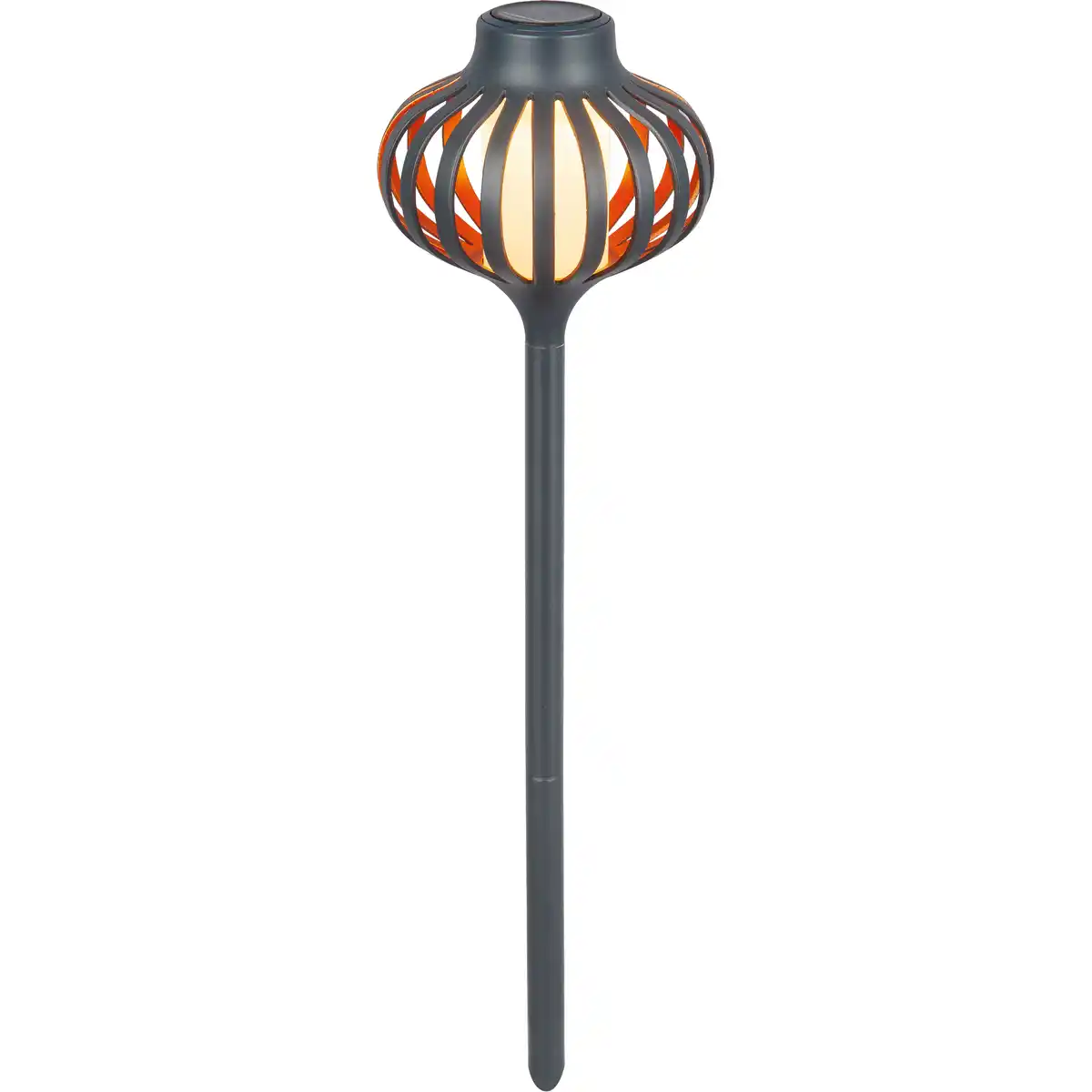 Bild 1 von toom LED-Solar-Dekoleuchte 'Fackel' schwarz 40,2 cm
