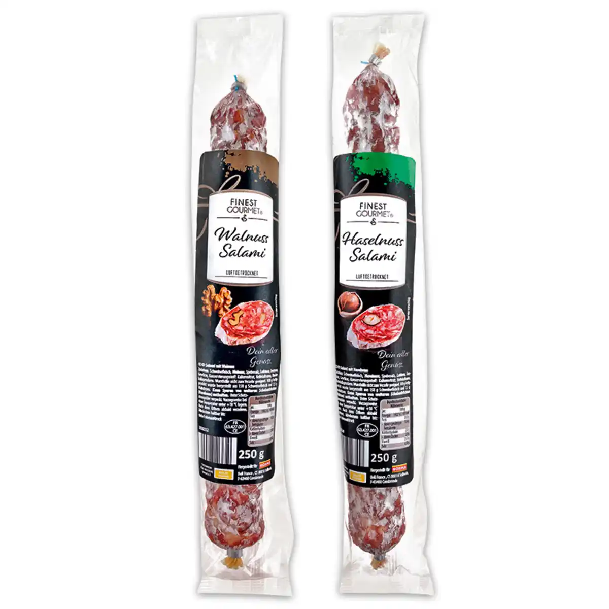 Bild 1 von Finest Gourmet Walnuss-/ Haselnuss-Salami