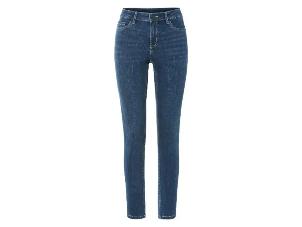 Bild 2 von esmara® Damen Push-up-Jeans, Super Skinny Fit, mit normaler Leibhöhe