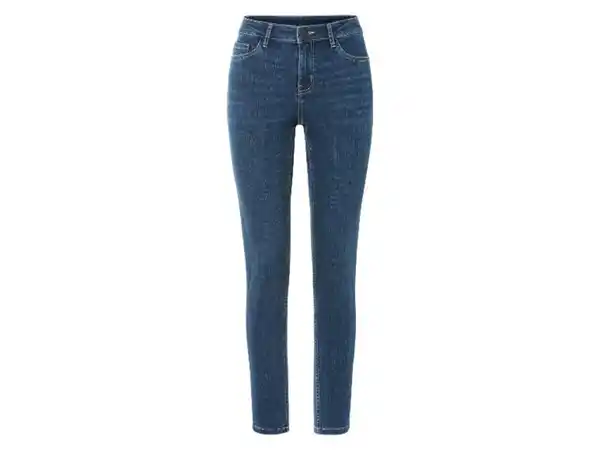 Bild 2 von esmara® Damen Push-up-Jeans, Super Skinny Fit, mit normaler Leibhöhe