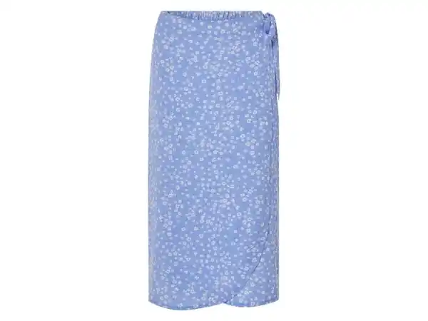 Bild 2 von esmara® Damen Midi-Wickelrock, mit modischer Crinklestruktur