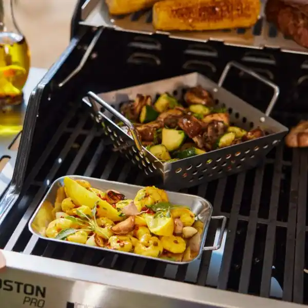 Bild 4 von BBQ Grillkorb/-pfännchen