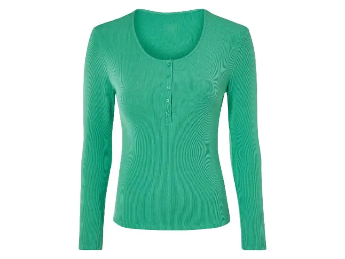 Bild 2 von esmara® Damen Langarmshirt, in modischer Ripp-Qualität