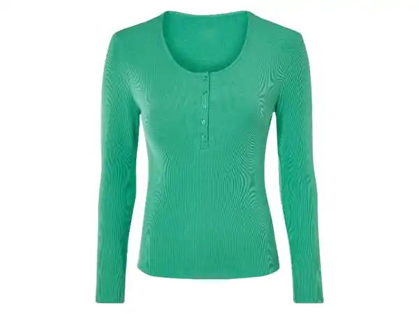 Bild 2 von esmara® Damen Langarmshirt, in modischer Ripp-Qualität