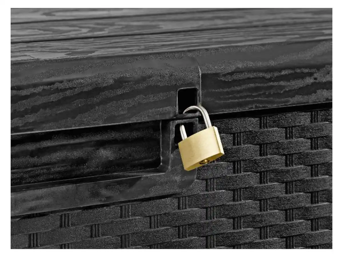 Bild 3 von LIVARNO home Gartenbox 340 l, PreZero, mit Gasdruckfedern