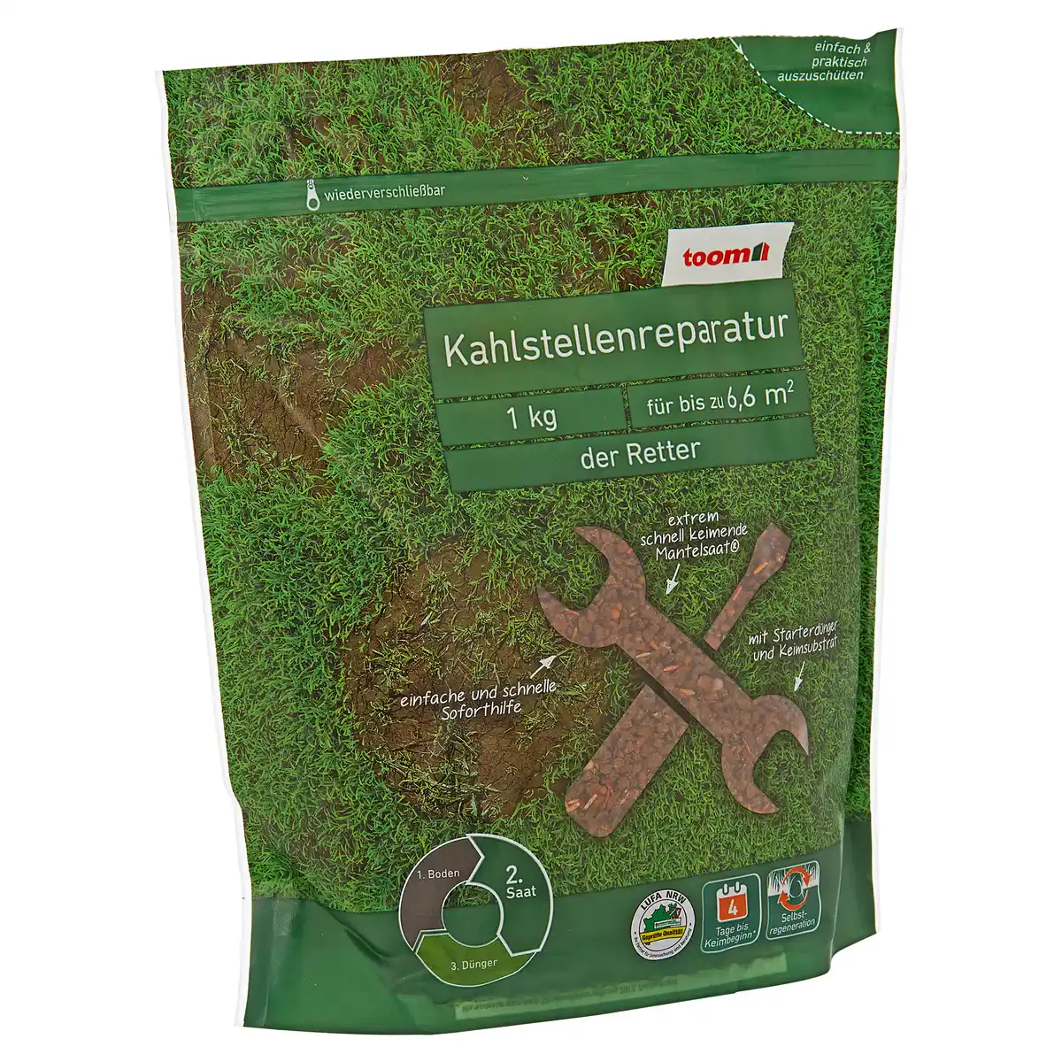 Bild 1 von toom Kahlstellenreparatursaat 1 kg