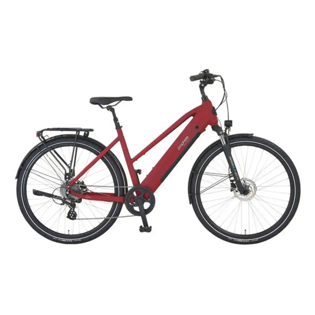 Bild 1 von Trekking E-Bike Entdecker 2.3 Damen, bordeauxrot