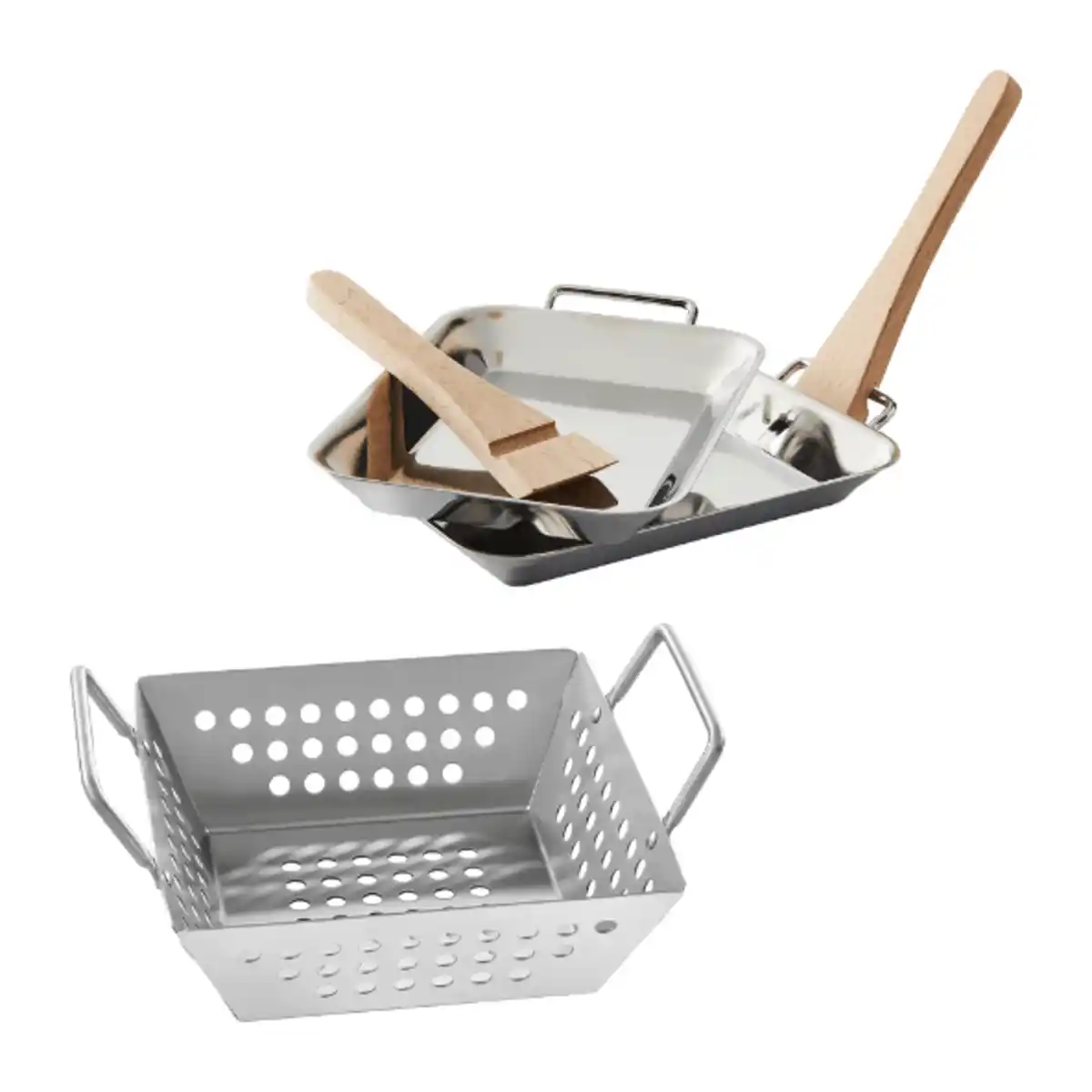 Bild 1 von BBQ Grillkorb/-pfännchen