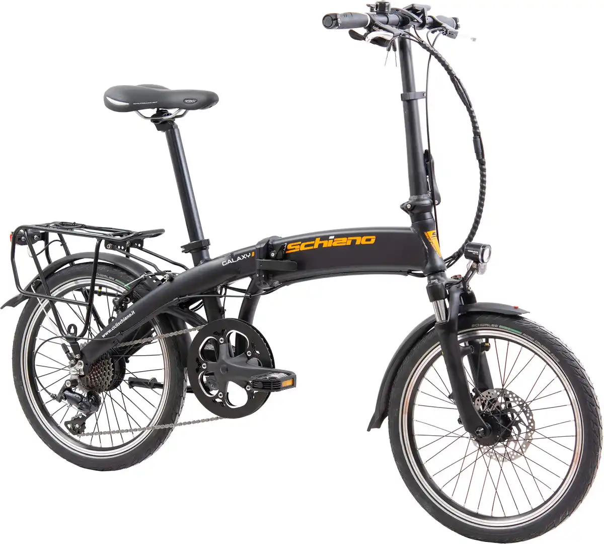 Bild 1 von Schiano E-Bike Faltrad Galaxy 20 Zoll 50,8 cm RH 32 cm 8-Gang 360 Wh schwarz