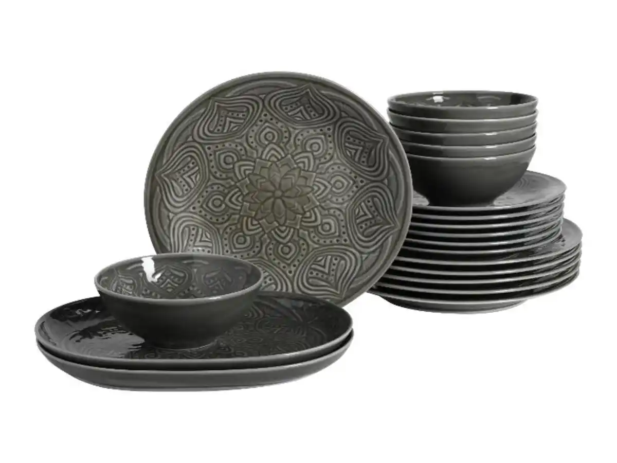 Bild 2 von Creatable Tellerset Orient Mandala, 20-tlg.