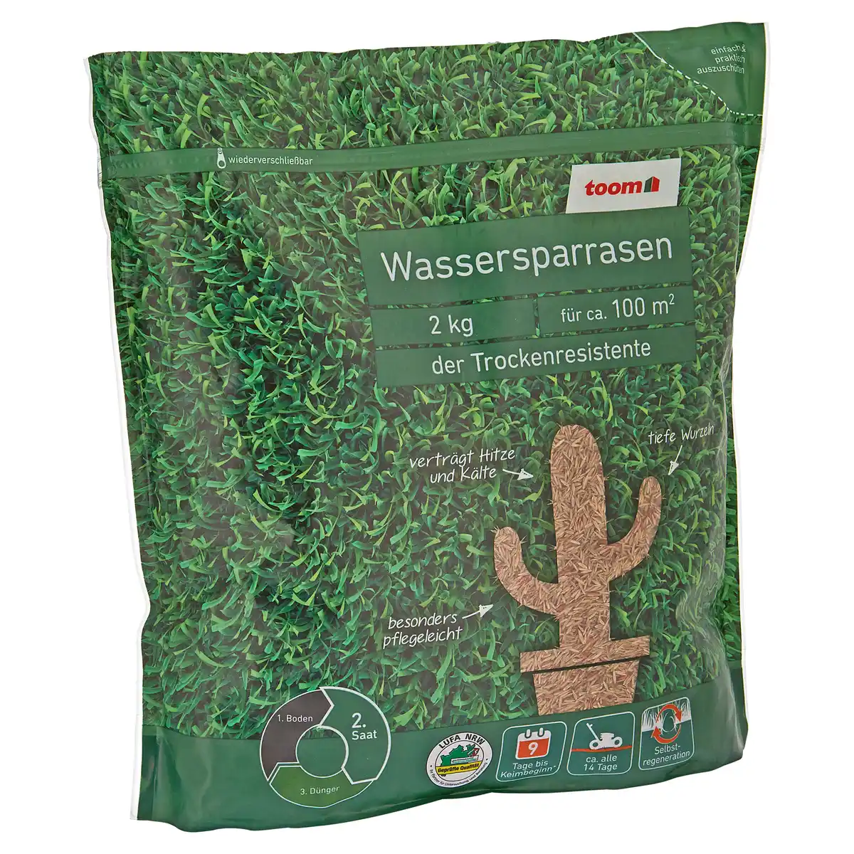 Bild 1 von toom Wassersparrasen 2 kg
