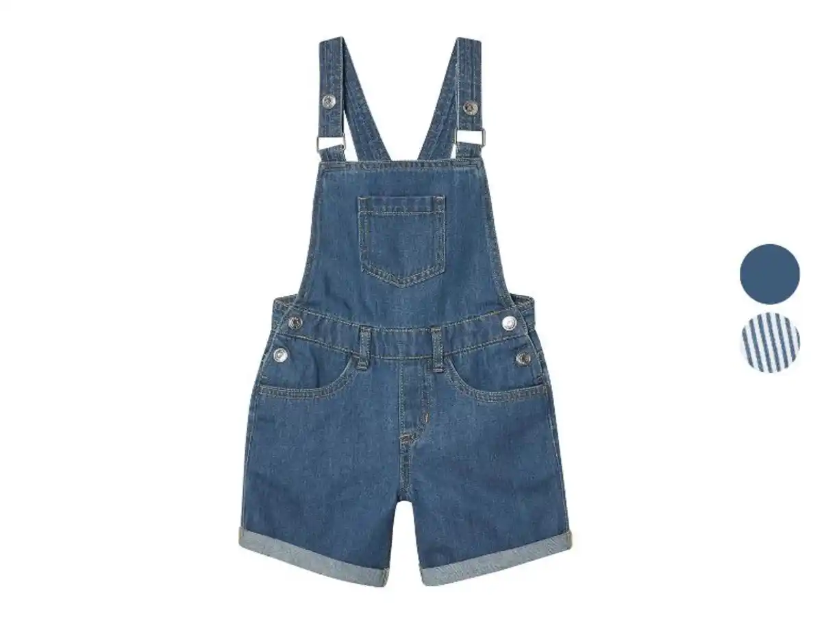 Bild 1 von lupilu® Kleinkinder Latzhose kurz, aus reiner Baumwolle