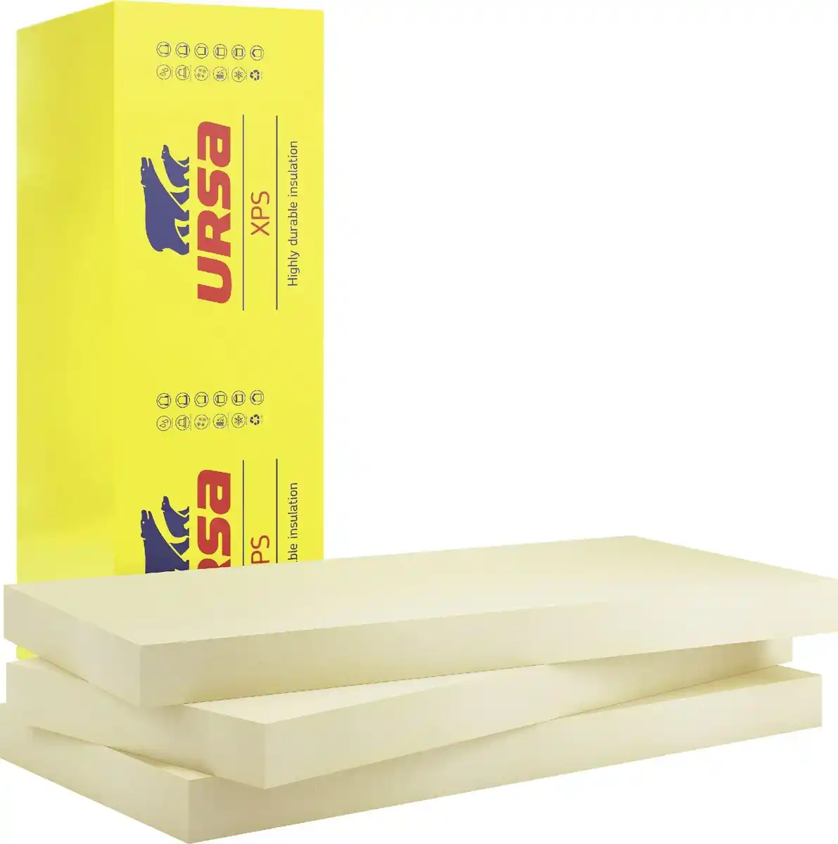 Bild 1 von Ursa XPS Hartschaumplatte N-III-L WLS 034 1250 x 600 x 80 mm