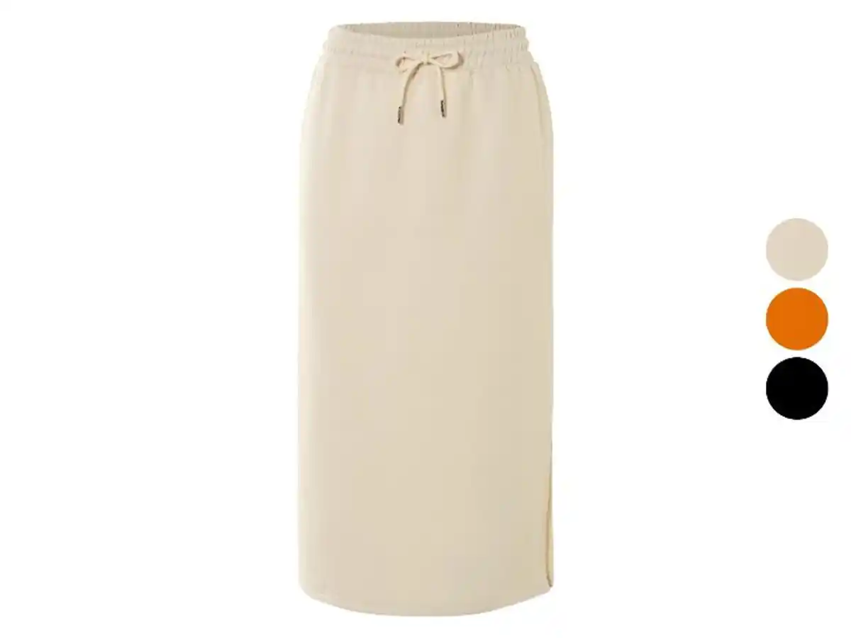 Bild 1 von esmara® Damen Midi-Sweatrock, mit Baumwolle