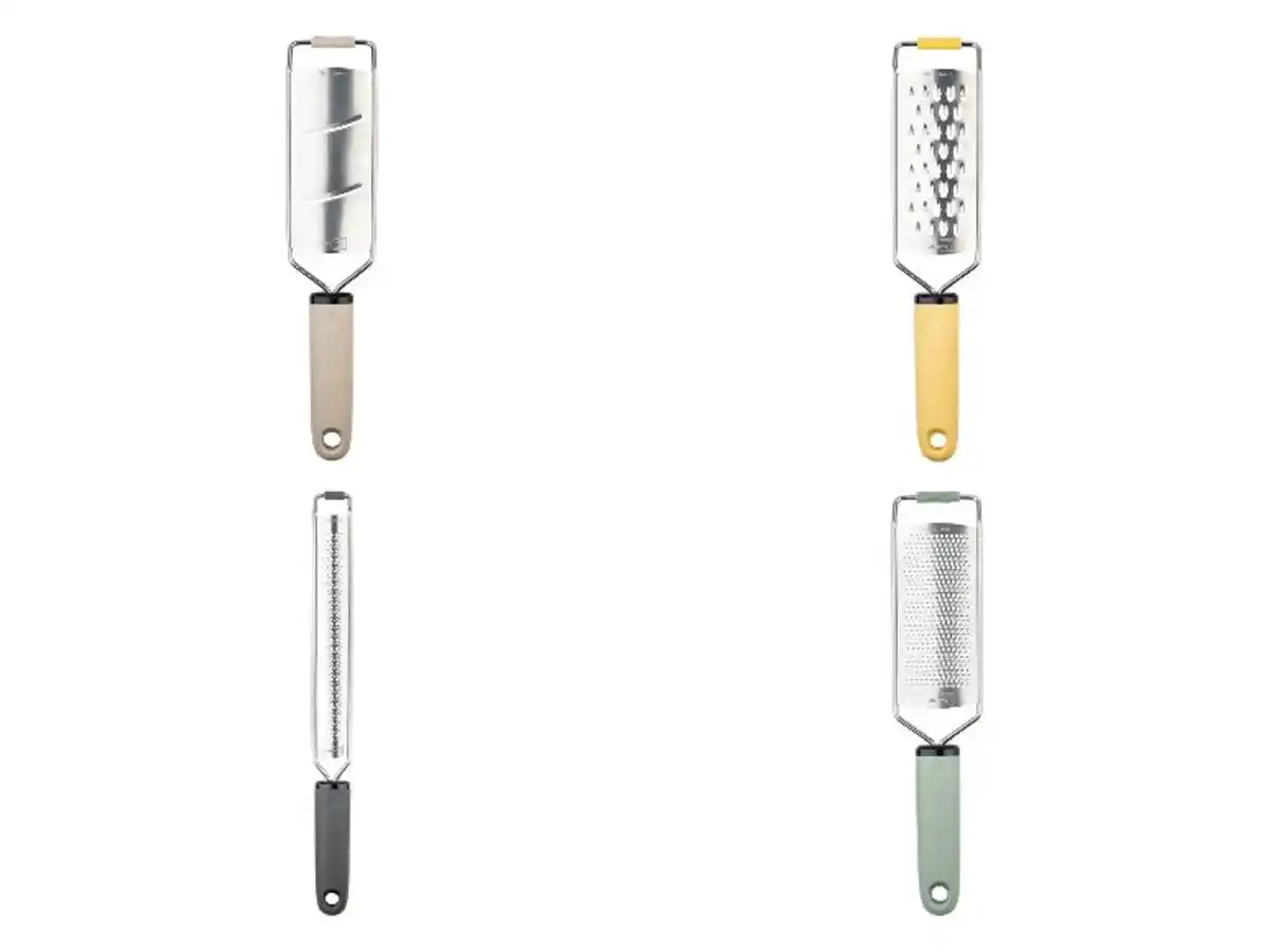 Bild 1 von LIVARNO home Küchenhobel / Küchenreibe grob / fein / lang, aus Edelstahl