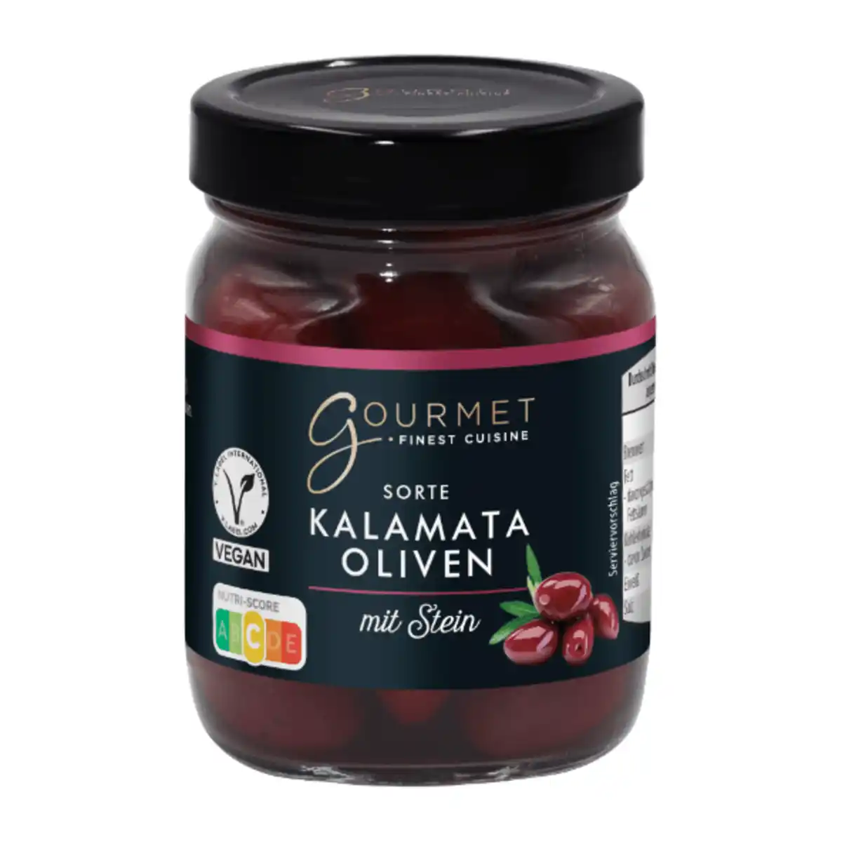 Bild 2 von GOURMET FINEST CUISINE Kalamata-Oliven 370ml