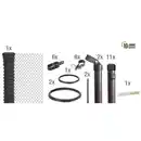 Bild 1 von Alberts Maschendrahtgeflecht-Set anthrazit Ø 2,8 mm 125 x 2500 cm