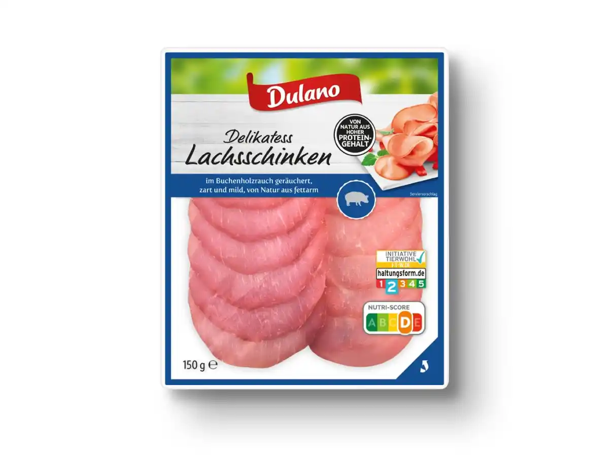 Bild 1 von Dulano Delikatess Lachsschinken,  150 g
