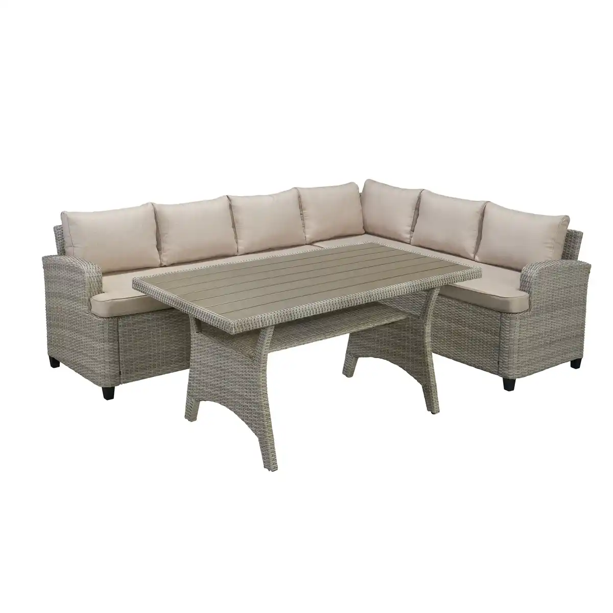 Bild 1 von Ecklounge 'Elli' beige 3-teilig