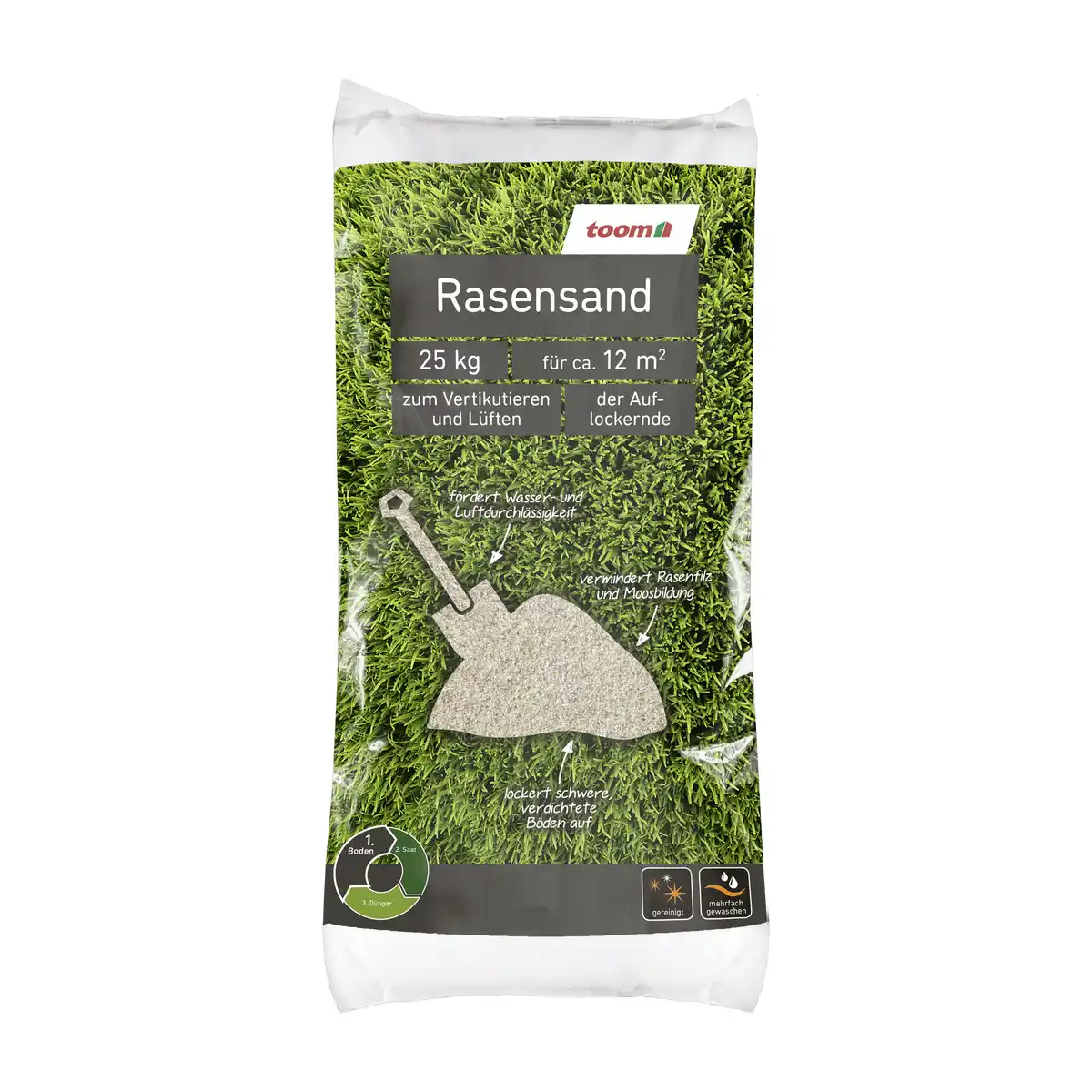 Bild 1 von toom Rasensand 'Der Auflockernde' 25 kg