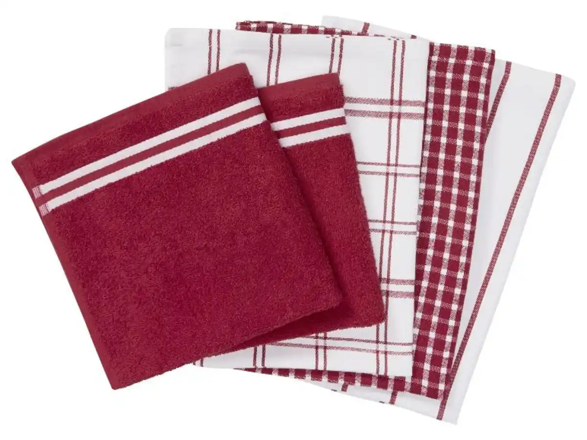 Bild 2 von LIVARNO home Küchentuch-Set, 5 Stück