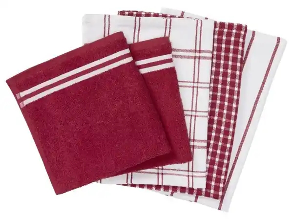 Bild 2 von LIVARNO home Küchentuch-Set, 5 Stück