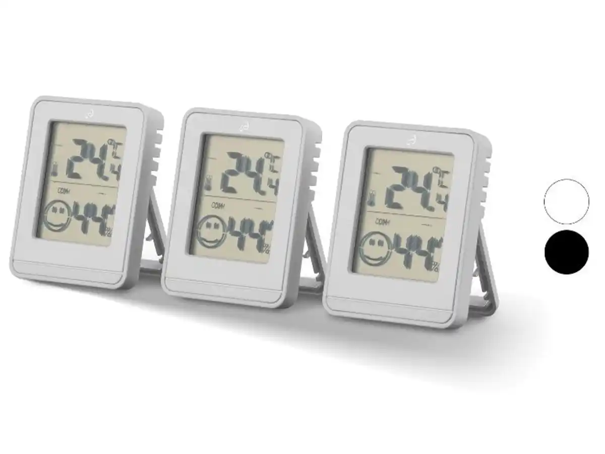 Bild 1 von AURIOL® Thermo- Hygrometer 3-Teilig