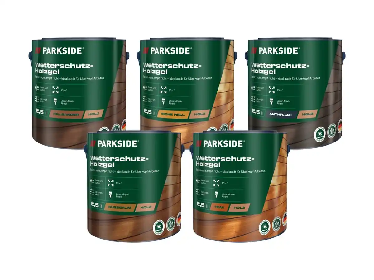 Bild 1 von PARKSIDE® Wetterschutz-Holzgel