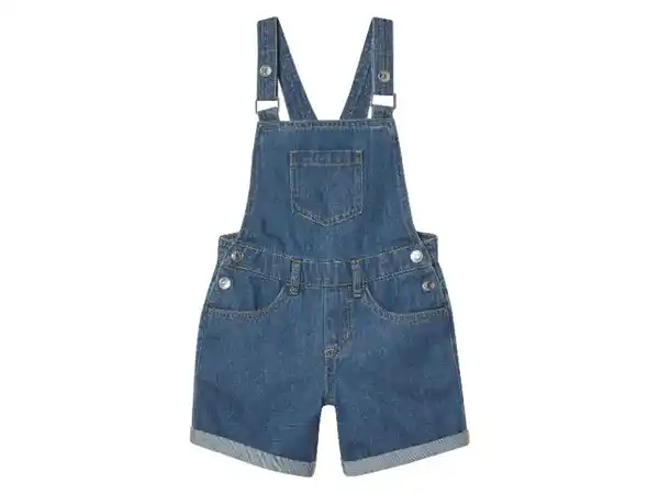 Bild 2 von lupilu® Kleinkinder Latzhose kurz, aus reiner Baumwolle