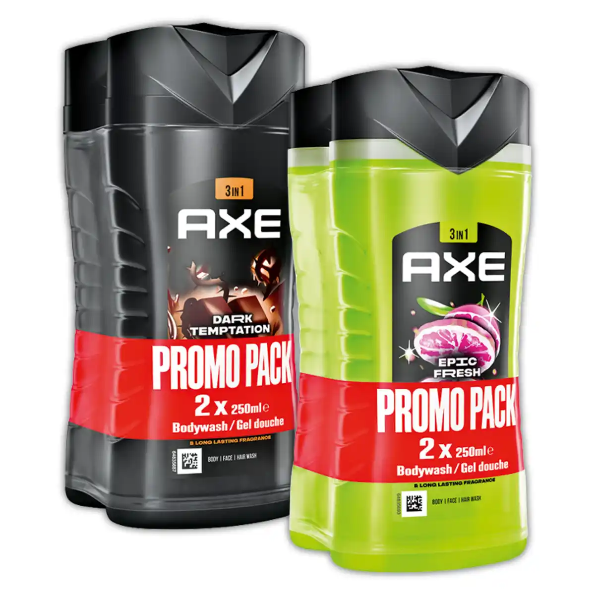 Bild 1 von Axe Duschgel Doppelpack