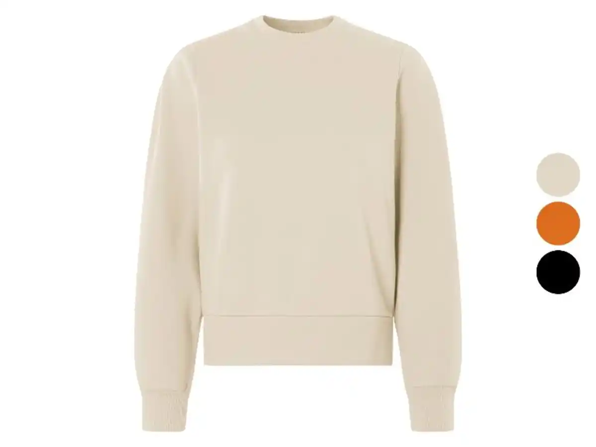 Bild 1 von esmara® Damen Sweatpullover, mit Baumwolle