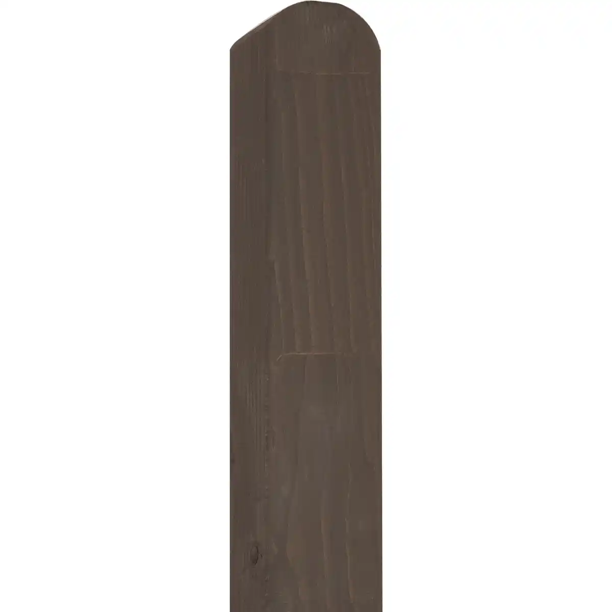 Bild 1 von andrewex Zaunpfosten 'Bohlenzaun' KDI glatt 9 x 9 x 185 cm Kiefer grau