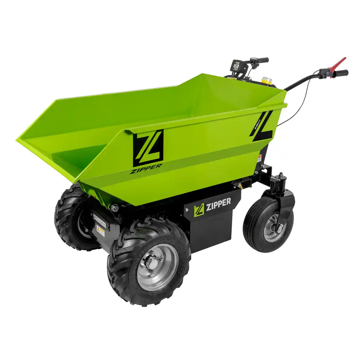 Bild 1 von Zipper Elektro Rad Dumper 'ZI-ED500' inklusive Ladegerät und Batterie 1000 W