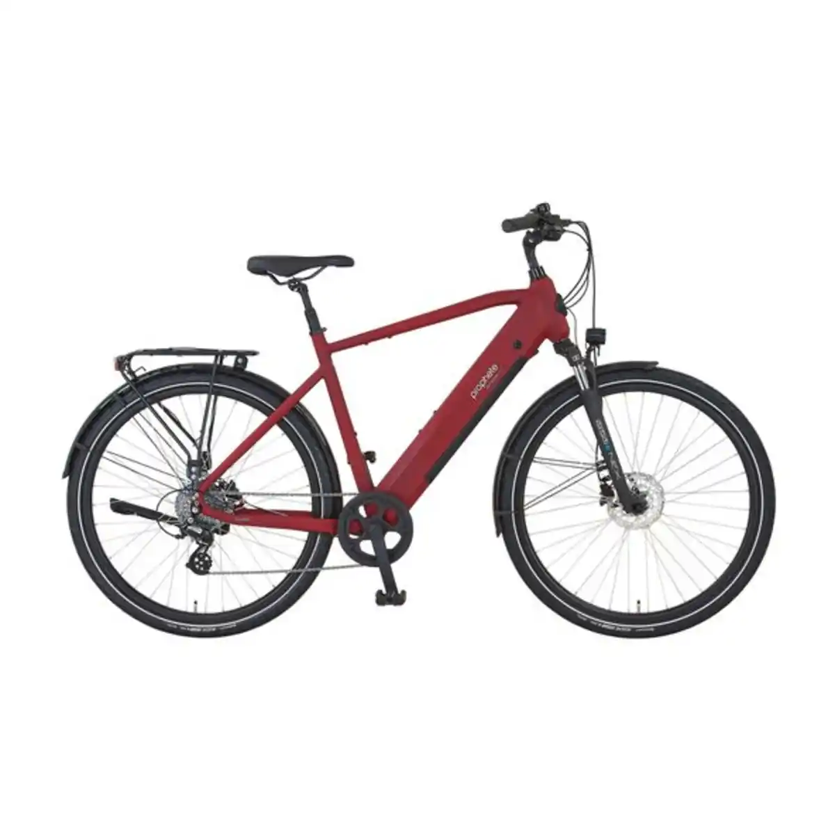 Bild 1 von Trekking E-Bike Entdecker 2.3 Herren, bordeauxrot