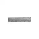 Bild 1 von Beckers Betonzaun Betonzaunplatte 'Standard Fels' 200 x 38,5 x 3,5 cm grau