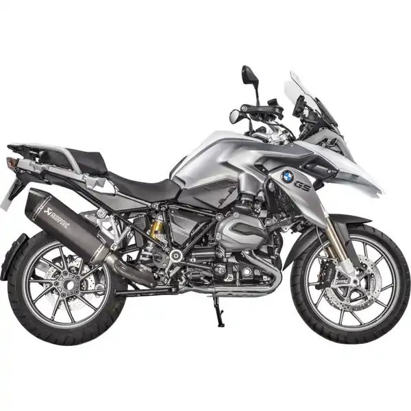 Bild 2 von Akrapovic Auspuff Slip-On Titan schwarz für R 1200 GS /A LC 2013-2018