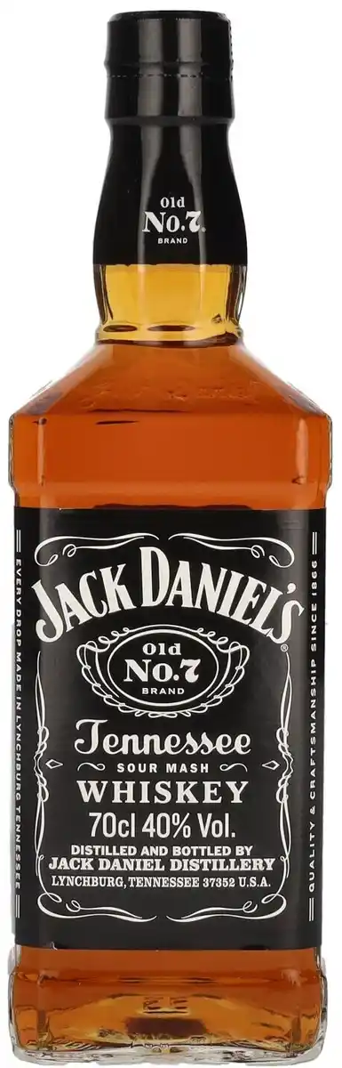 Bild 1 von Jack Daniel's Old No. 7 Tennessee Whiskey 0,7 Liter